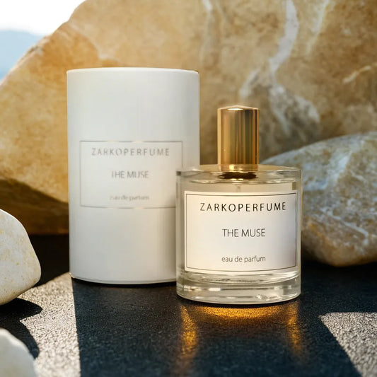 ZARKOPERFUME The Muse Parfümprobe – eine inspirierende Reise in die Welt der Frische und Reinheit.